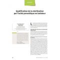 Qualification de la stérilisation par l’acide peracétique en isolateur