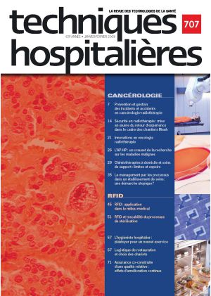 Revue Techniques hospitalières N°707