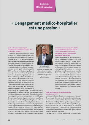 « L’engagement médico-hospitalier est une passion »